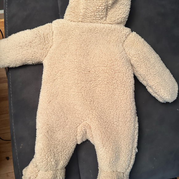 Brown Teddy Sherpa snowsuit - Picture 2 of 3